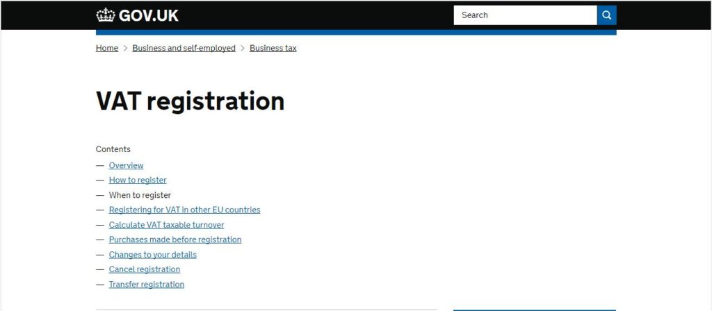 VAT registration in UK when importing goods from China to UK
