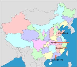 Chinese aluminum extrusion industrial clusters