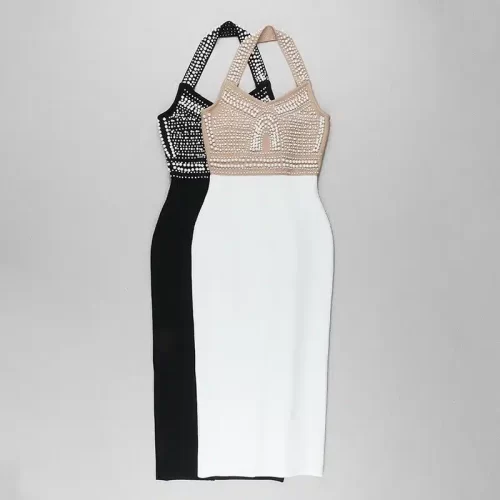 Бандажное платье Pearl Halter оптом Цена от Fami Sourcing